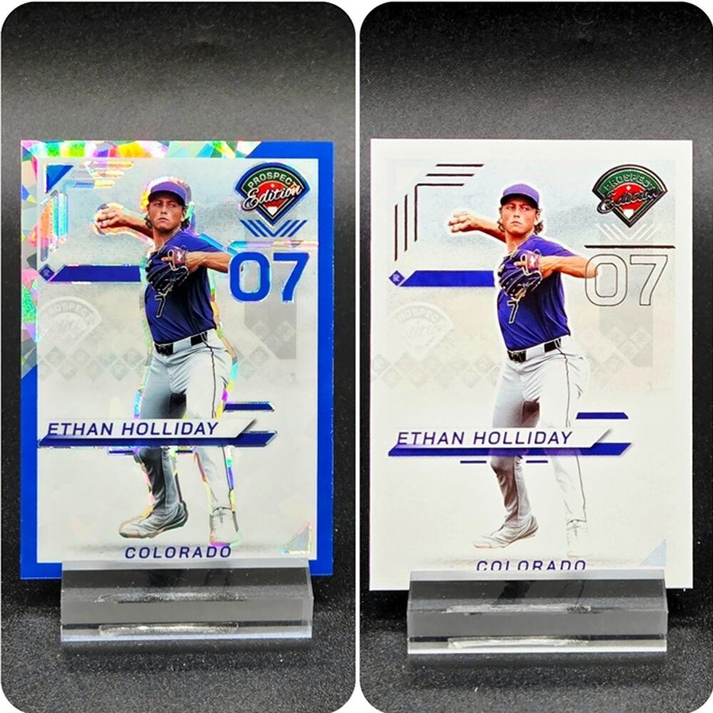 Ethan Holliday Prospect Edition Blue Ice 053/299 Colorado Rockies Top Prospect